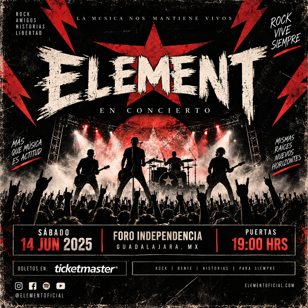 Flyer de ELEMENT CDMX ALBOA 2